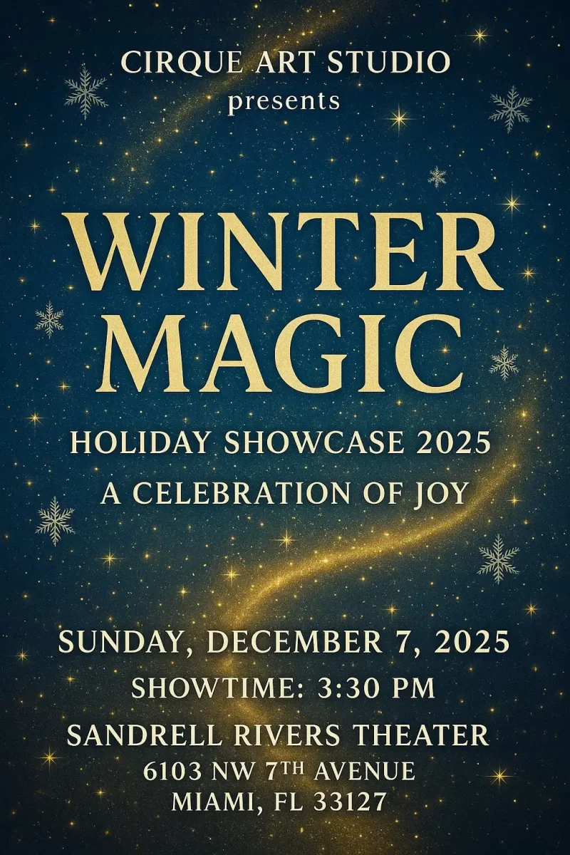 Cirque Art Studio presents Winter Magic, Holiday Showcase 2025.