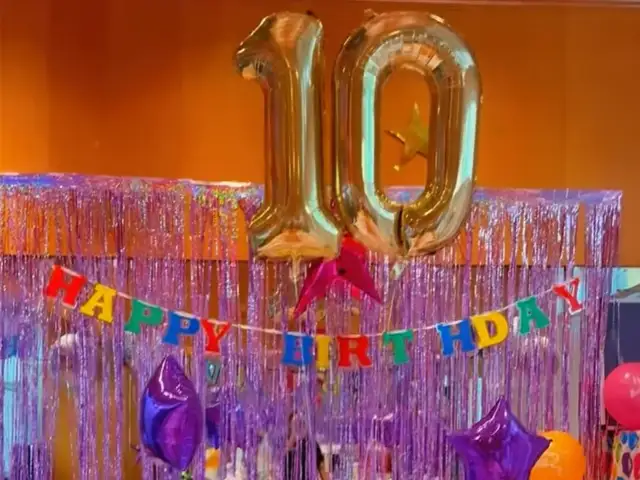 Cirque Art Studio North Miami birthday party rental space setup.